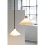 Serax Seam pendant lamp, M, white, decoration image