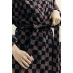 Baina Bath robe Sulis, tabac - noir, decoration image