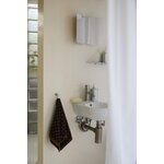 Baina Hand towel Josephine, 40 x 70 cm, tabac - noir, view 8