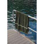 Baina Bath sheet Matheson, 90 x 170 cm, moss, view 2