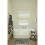 Baina Tappetino da bagno Saroma, 50 x 80 cm, sabbia - nero, immagine decorativa
