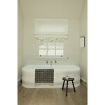 Baina Tappetino da bagno Saroma, 50 x 80 cm, sabbia - nero, immagine decorativa