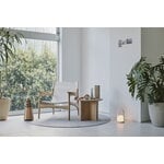 Karimoku Case N-LC02 sillón, roble lacado - lona natural, imagen de decoración
