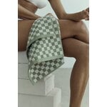 Baina Hand towel Josephine, 40 x 70 cm, sage - chalk, decoration image