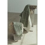 Baina Hand towel Josephine, 40 x 70 cm, sage - chalk