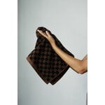 Baina Hand towel Josephine, 40 x 70 cm, tabac - noir