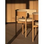 Karimoku Case N-SC01 side chair, lacquered oak - greige Vidar 4 0222, decoration image