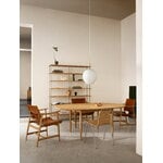 Carl Hansen & Søn BM0121 ruokapöytä, 120 cm, öljytty tammi, sisustuskuva