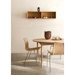 Carl Hansen & Søn BM0121 ruokapöytä, 120 cm, saippuoitu tammi, sisustuskuva