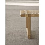 Carl Hansen & Søn BM0488L Table Bench, long, oiled oak - rattan