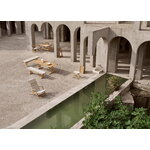 Carl Hansen & Søn Sedia a sdraio BM5568 con cuscino, teak - Heritage Papyrus 18006, immagine decorativa