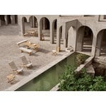 Carl Hansen & Søn Sedia a sdraio BM5568 con cuscino, teak - Heritage Papyrus 18006, immagine decorativa