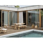 Carl Hansen & Søn Sedia a sdraio BM5568 con cuscino, teak - Heritage Papyrus 18006, immagine decorativa