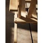 Carl Hansen & Søn Sedia a sdraio BM5568 con cuscino, teak - Heritage Papyrus 18006, immagine decorativa