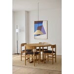 Fredericia BM80 Mogensen shaker pöytä, 120 cm, öljytty tammi, näkymä 4