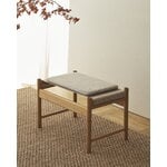 Brdr. Krüger HB stool, oiled oak - Kvadrat canva, decoration image