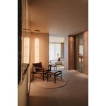 Brdr. Krüger HB Hocker, geräucherte Eiche - Kvadrat Canvas, dekorationsbild