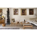 Brdr. Krüger HB coffee table, 100 cm, oiled oak, decoration image