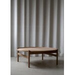 Brdr. Krüger HB coffee table, 100 cm, fumed oak, decoration image