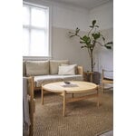 Brdr. Krüger HB coffee table, 100 cm, oiled oak, decoration image