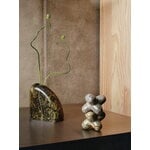 Tom Dixon Boulder maljakko, jalallinen, forest green marmori, näkymä 2