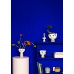 Bjørn Wiinblad Eva flowerpot on base, 15,5 cm, blue