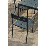 HAY Balcony table, 75 x 76 cm, dark forest