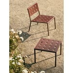 HAY Table basse Balcony, 50 x 51,5 cm, oxyde de fer rouge