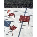 HAY Balcony table, 75 x 76 cm, iron red