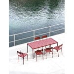 HAY Balcony table, 190 x 87 cm, iron red