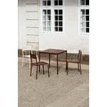 HAY Balcony table, 75 x 76 cm, iron red