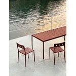 HAY Table Balcony, 144 x 76 cm, oxyde de fer rouge