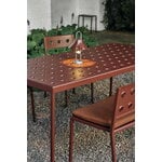 HAY Balcony table, 144 x 76 cm, iron red
