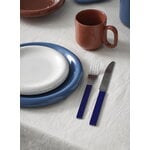HAY Barro plate, set of 2, 24 cm, dark blue