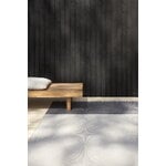 Woodnotes Tapis Beach In-Out, gris perle - graphite