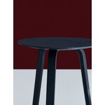 HAY Bella coffee table 45 cm, high, blue charcoal, decoration image