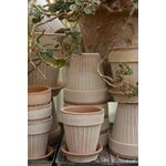 Bergs Potter Simona Blumentopf mit Untersetzer, Raw Rosa, dekorationsbild