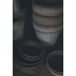Bergs Potter Simona Blumentopf mit Untersetzer, rohgrau, dekorationsbild