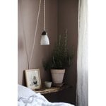Bergs Potter Simona Blumentopf mit Untersetzer, Raw Rosa, dekorationsbild