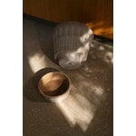 Bergs Potter Atlas Blumentopf mit Untersetzer, rohgrau, dekorationsbild