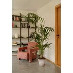 Bergs Potter Atlas Blumentopf mit Untersetzer, rohgrau, dekorationsbild