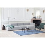 HAY Mags Soft sofa 331 cm, low arm left, Linara 443 - light grey
