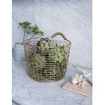 Korbo Bin 16 wire basket, brass