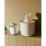 Alessi Birillo tissue box, 15 cm, white, decoration image