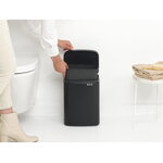 Brabantia Bo Waste Bin, 7 l, Mattschwarz