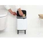 Brabantia Cestino Bo Waste Bin Hi, 4 L, bianco