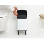 Brabantia Bo Waste Bin Hi roska-astia, 4 L, valkoinen