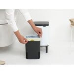 Brabantia Bo Waste Bin Hi roska-astia, 4 L, valkoinen