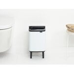 Brabantia Cestino Bo Waste Bin Hi, 4 L, bianco