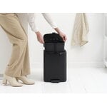 Brabantia Bo Pedal Bin, 12 L, matt black, decoration image